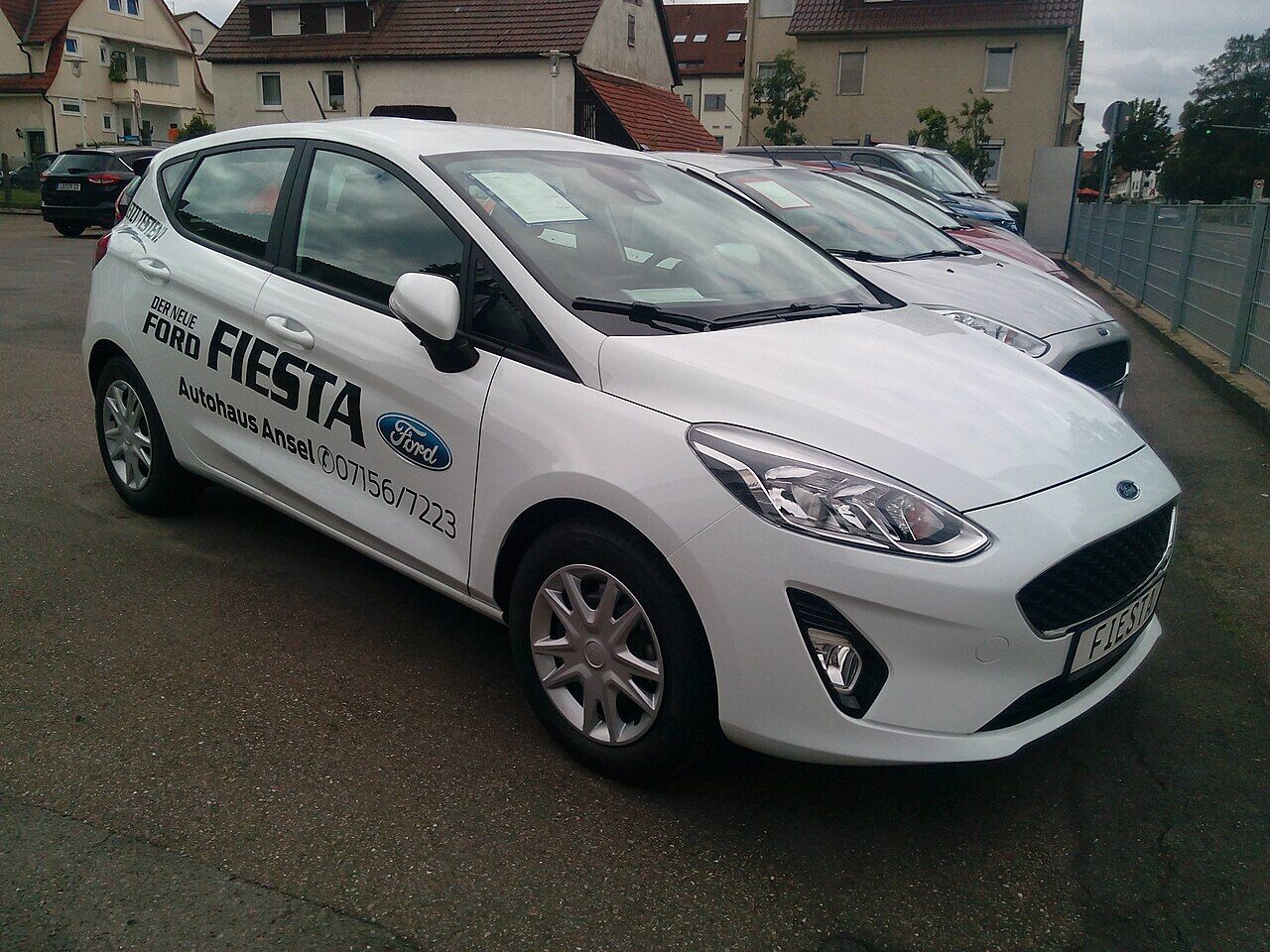 Ford Fiesta Mk7 (2017), exterieur