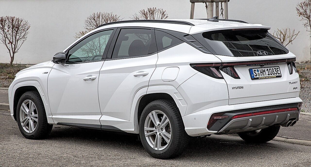 Hyundai Tucson (NX4) hybride, exterieur