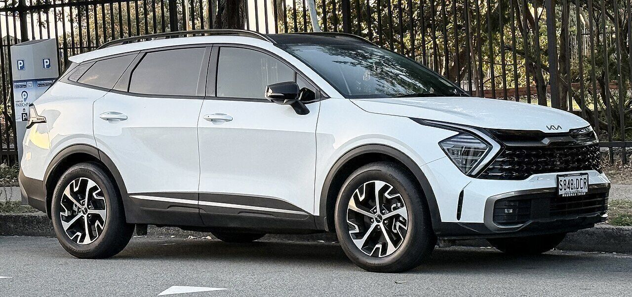 Kia Sportage (NQ5) hybride, vooraanzicht