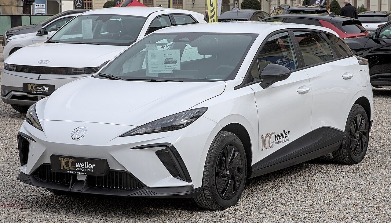 MG MG4 Electric, exterieur