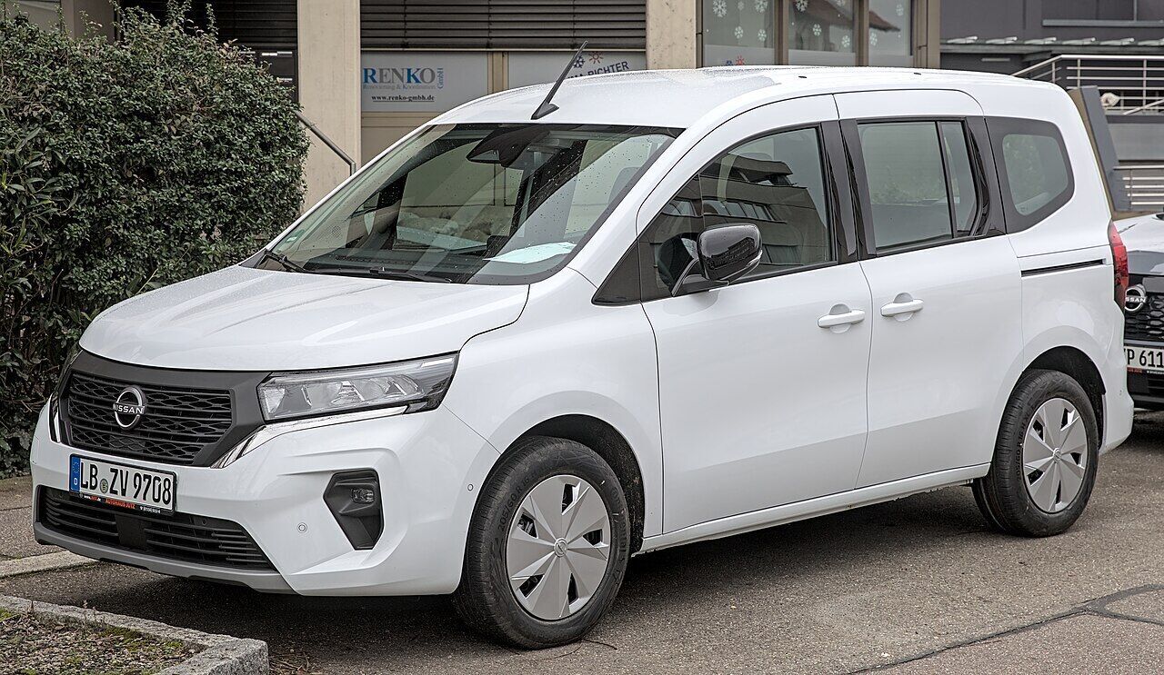 Nissan Townstar Combi, exterior